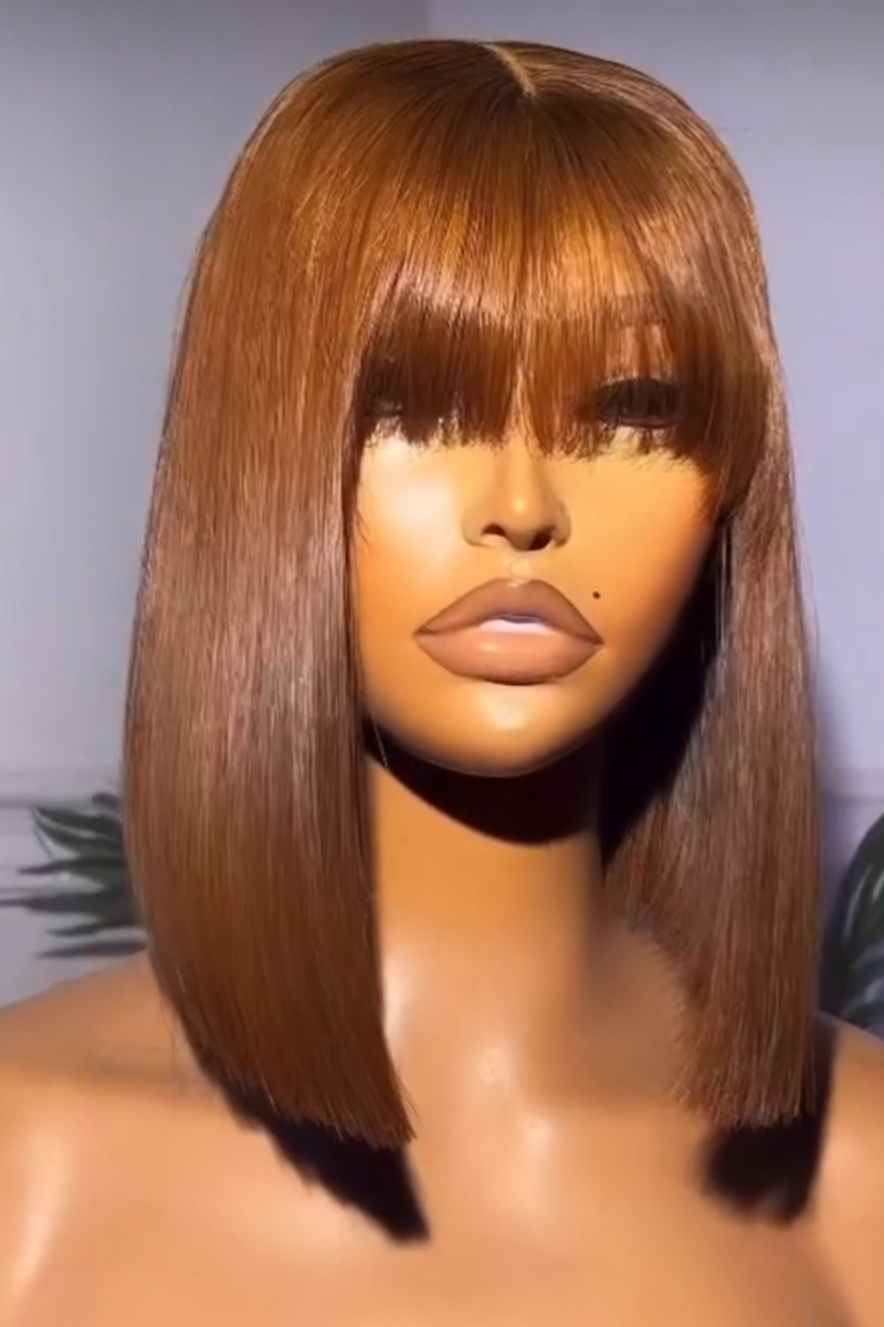 TIARA - Super Double Drawn Bone Straight with a Bang