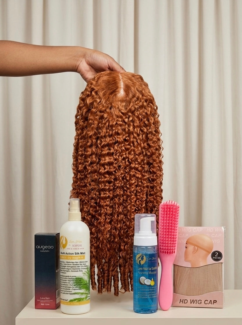 LHS Luxury sassy Curly Wig