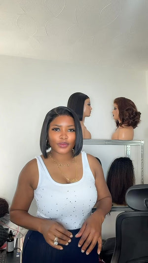 Luxury Straight Wig - 5BY5 Closure