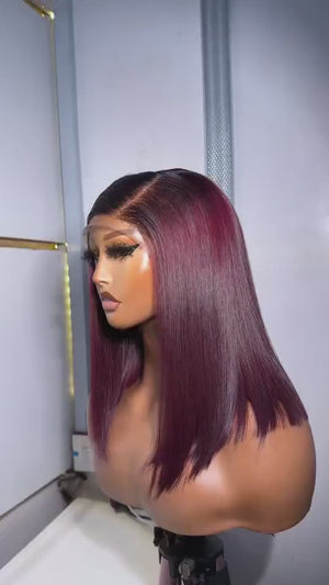 Burgundy Mini Frontal