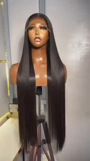 NORA - LUXURY BONE STRAIGHT CLOSURE WIG