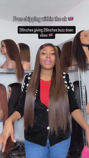 Luxury Honey Brown - 5BY5 SWISS LACE CLOSURE