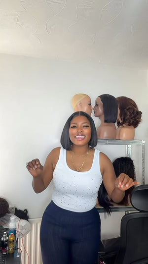 Luxury Straight Wig - 5BY5 Closure